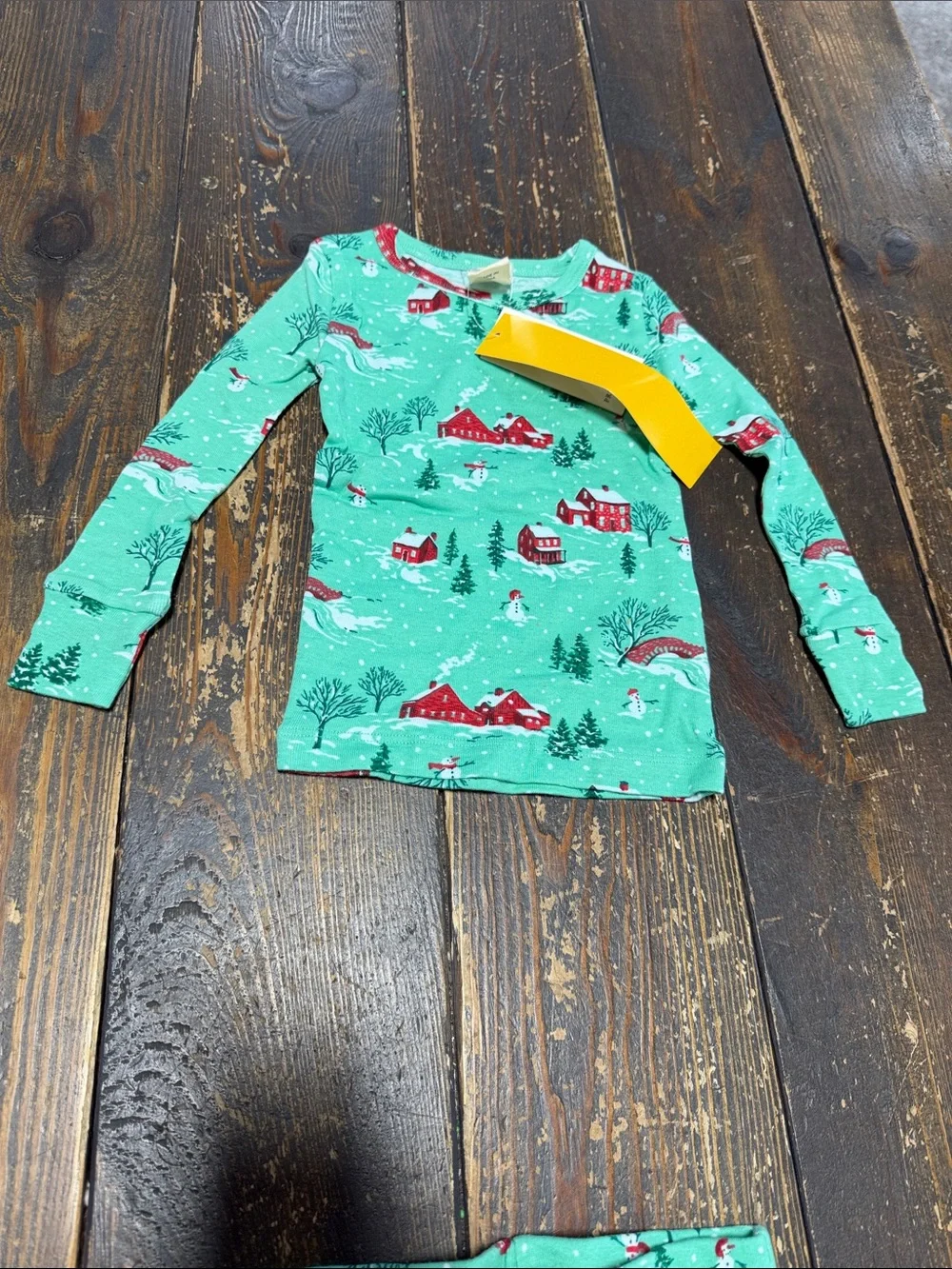 Kids Snuggle Fit Pajama Set - Winter Wonderland - Size 2